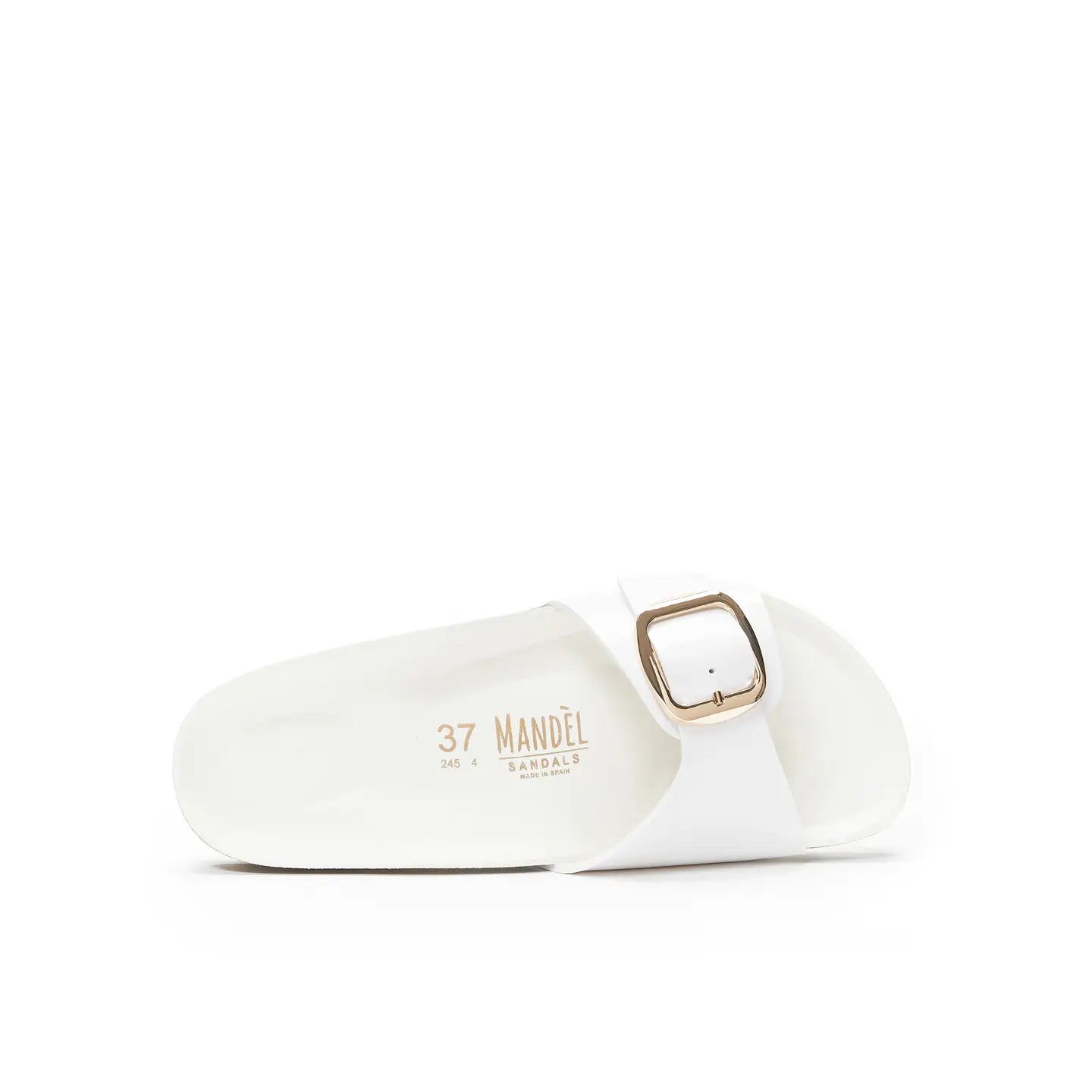Ciabatta une bande AGATA blanc